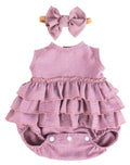 20 Inch Purple Dress Doll Clothing Set S178