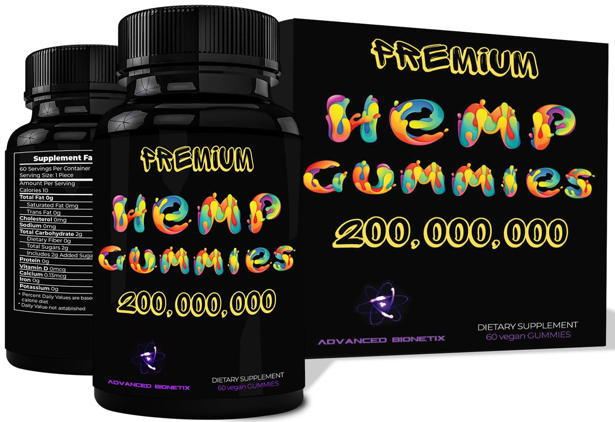 Hemp Gummies 60 Count B6720