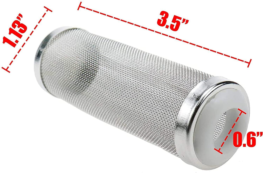 16mm Stainless Aquarium Filter Intake Cover F338