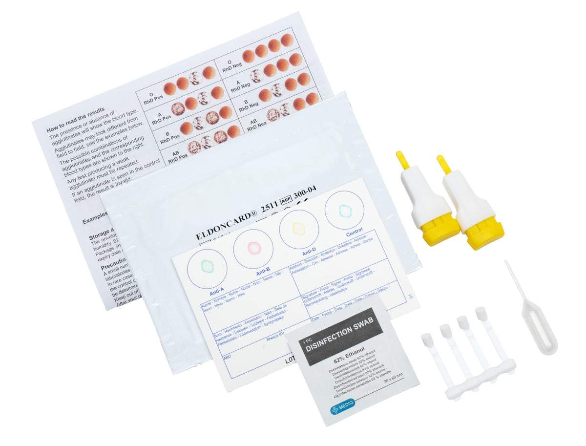 Blood Type Test 1 Pack L563694