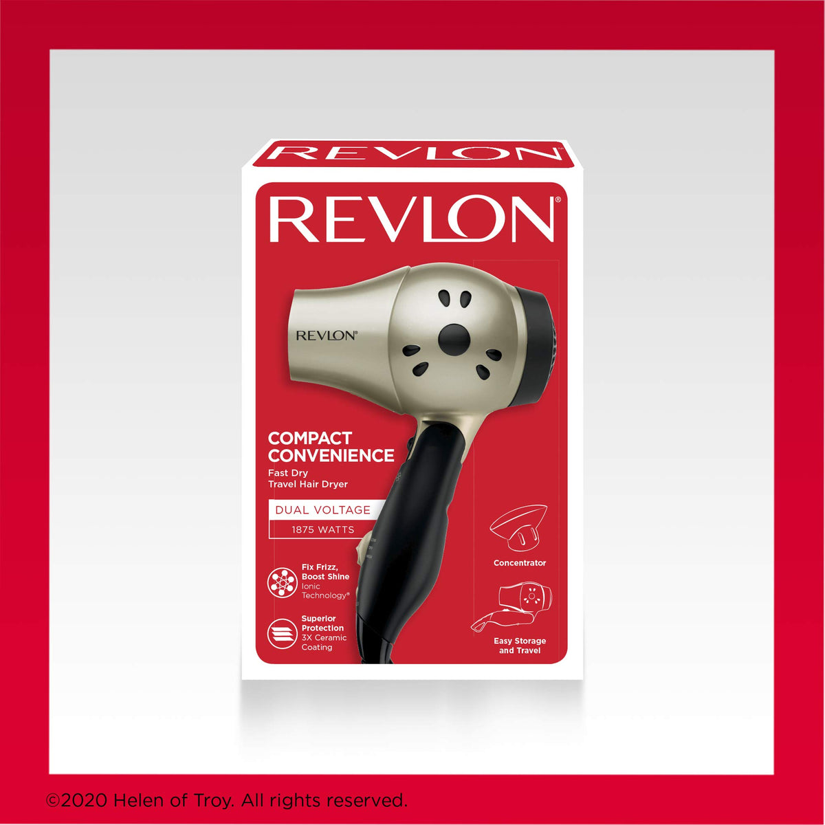 1875W Compact Folding Handle Hair Dryer Z51078