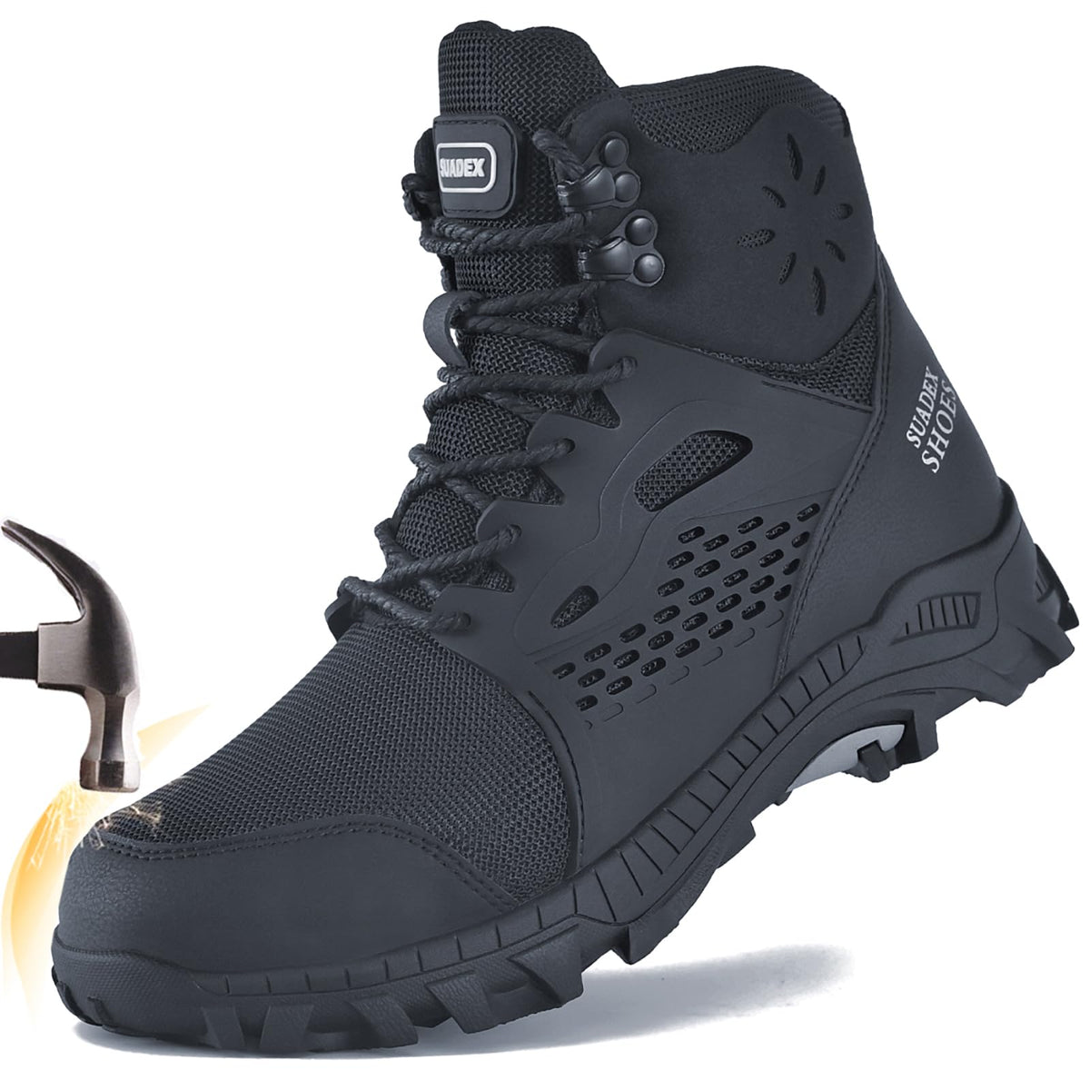 Steel Toe Waterproof Work Boots A776758