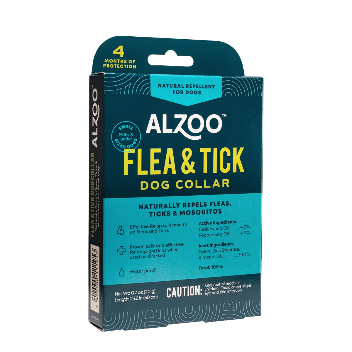 Plant-Based Flea & Tick Dog Collar for Small-Sized Dogs H832825