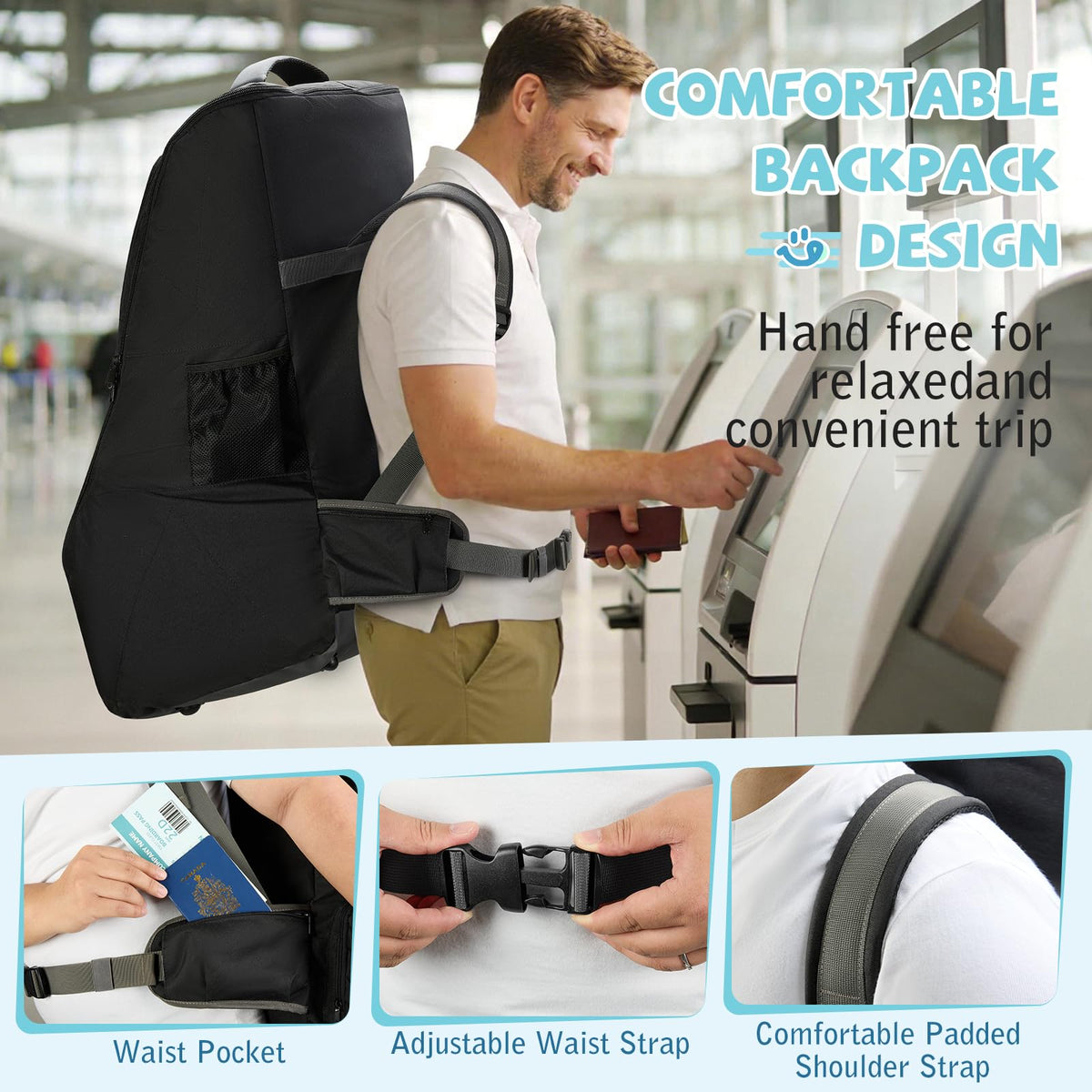 Padded Car Seat Travel Bag W2991