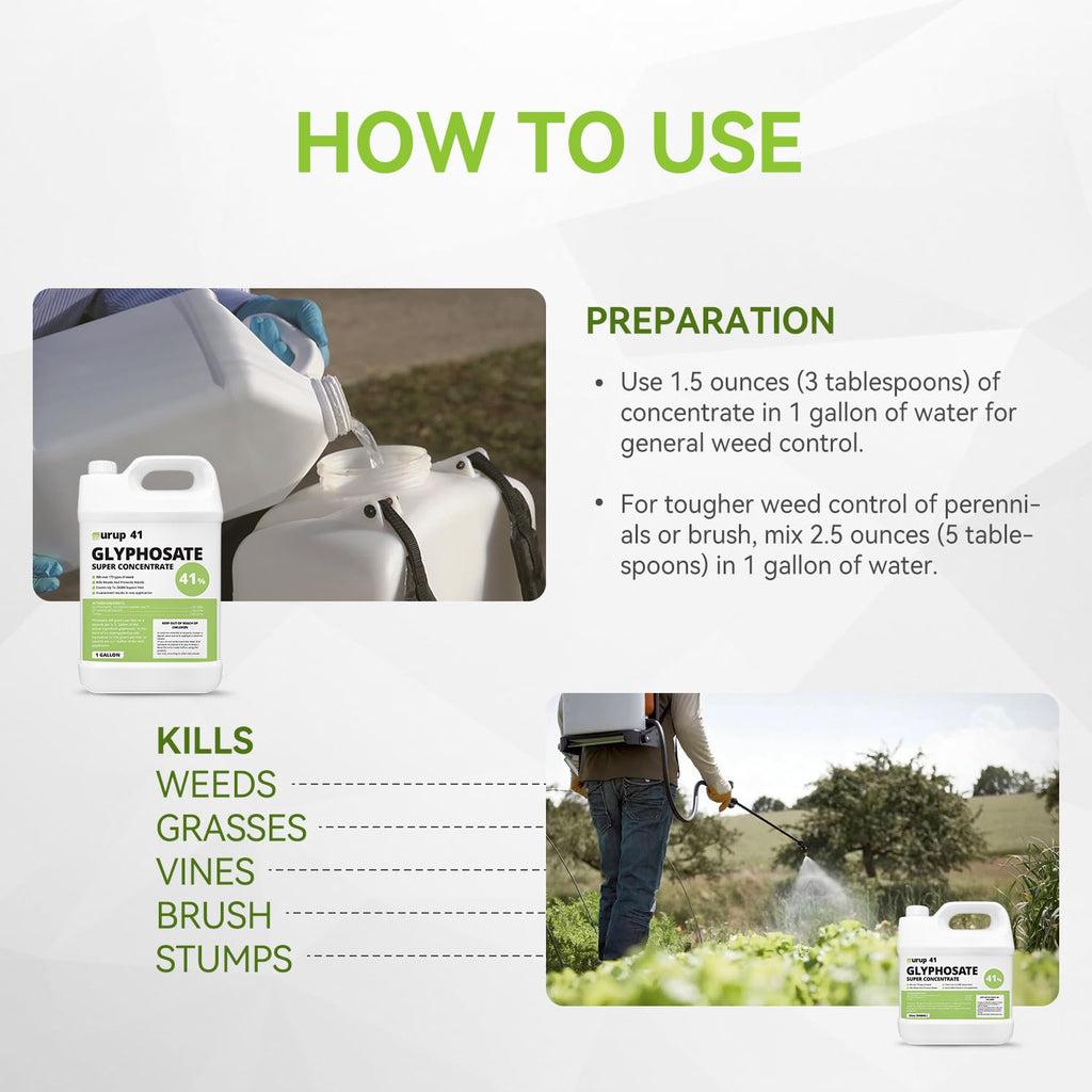 Glyphosate Weed & Grass Killer 1 Gallon L1871