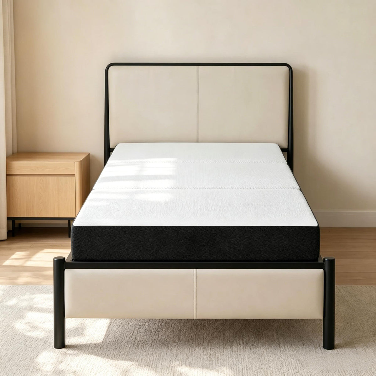 6 Inch Trifold Memory Foam Mattress, Twin E6372