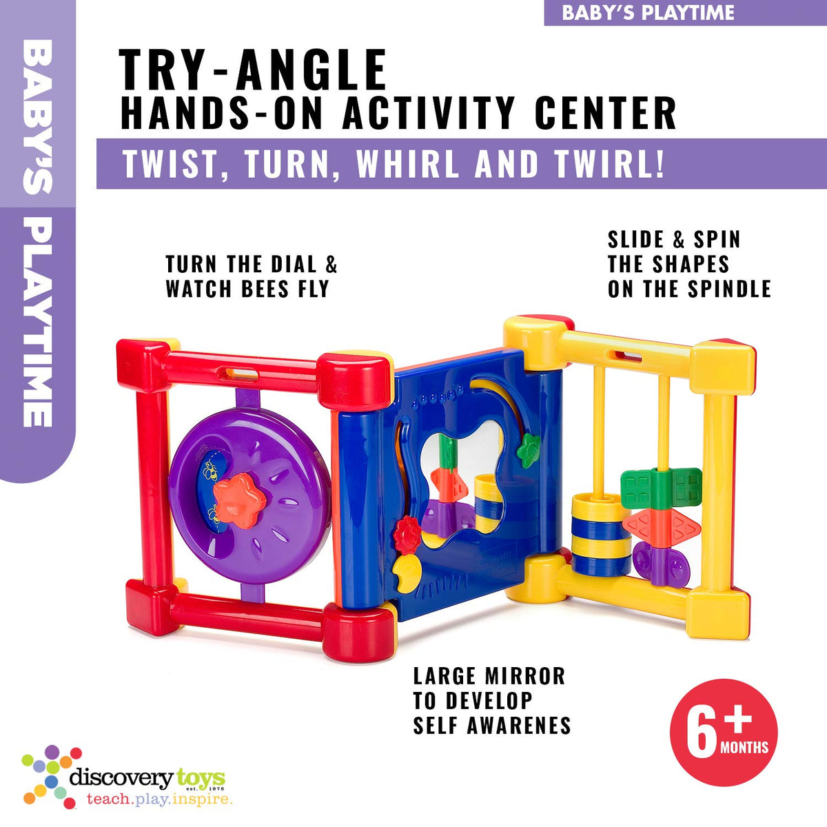 5-in-1 Foldable Portable Baby Activity Center R406