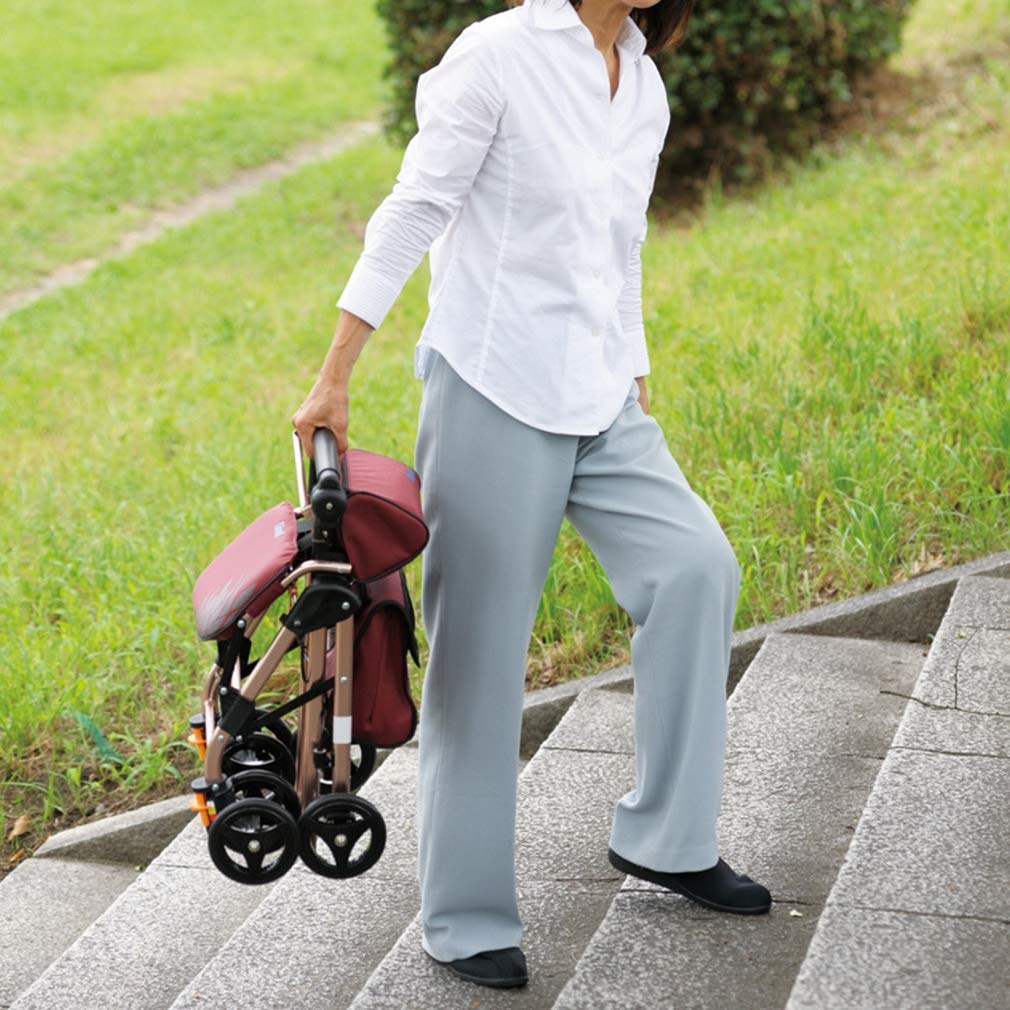 4 Wheels Foldable Rollator Walker with Seat C378