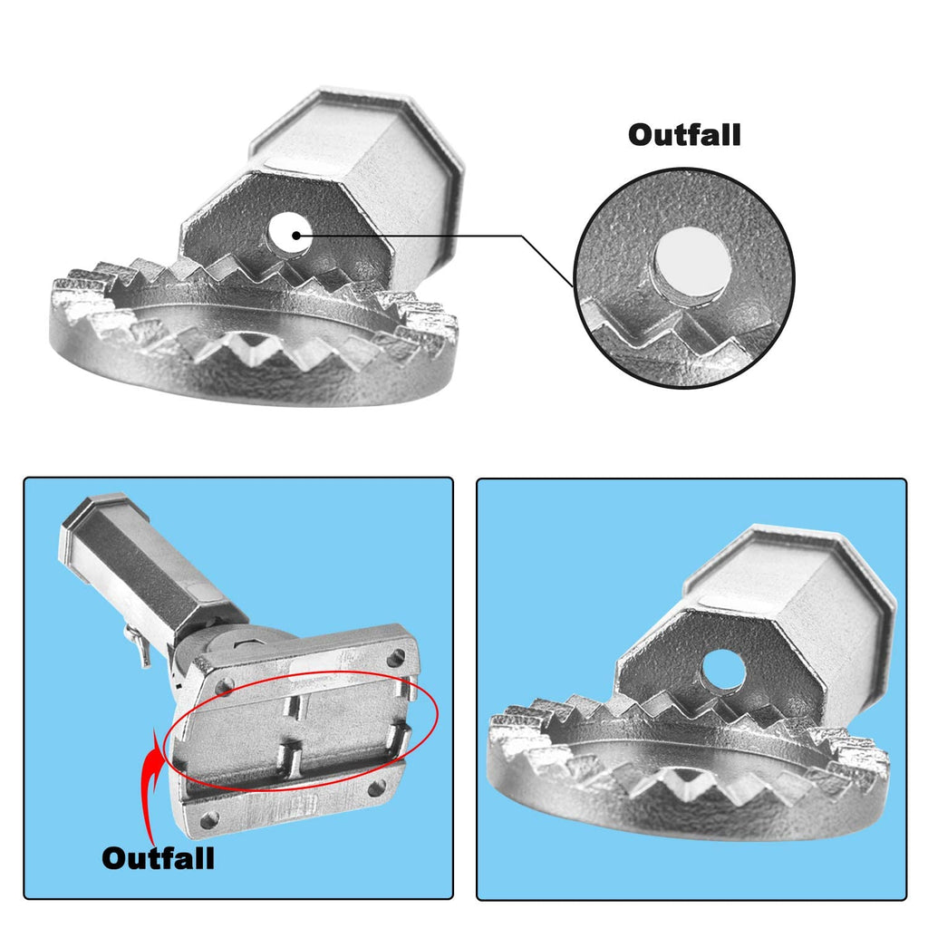 Stainless Steel Multi-Position Flag Pole Holder T9417