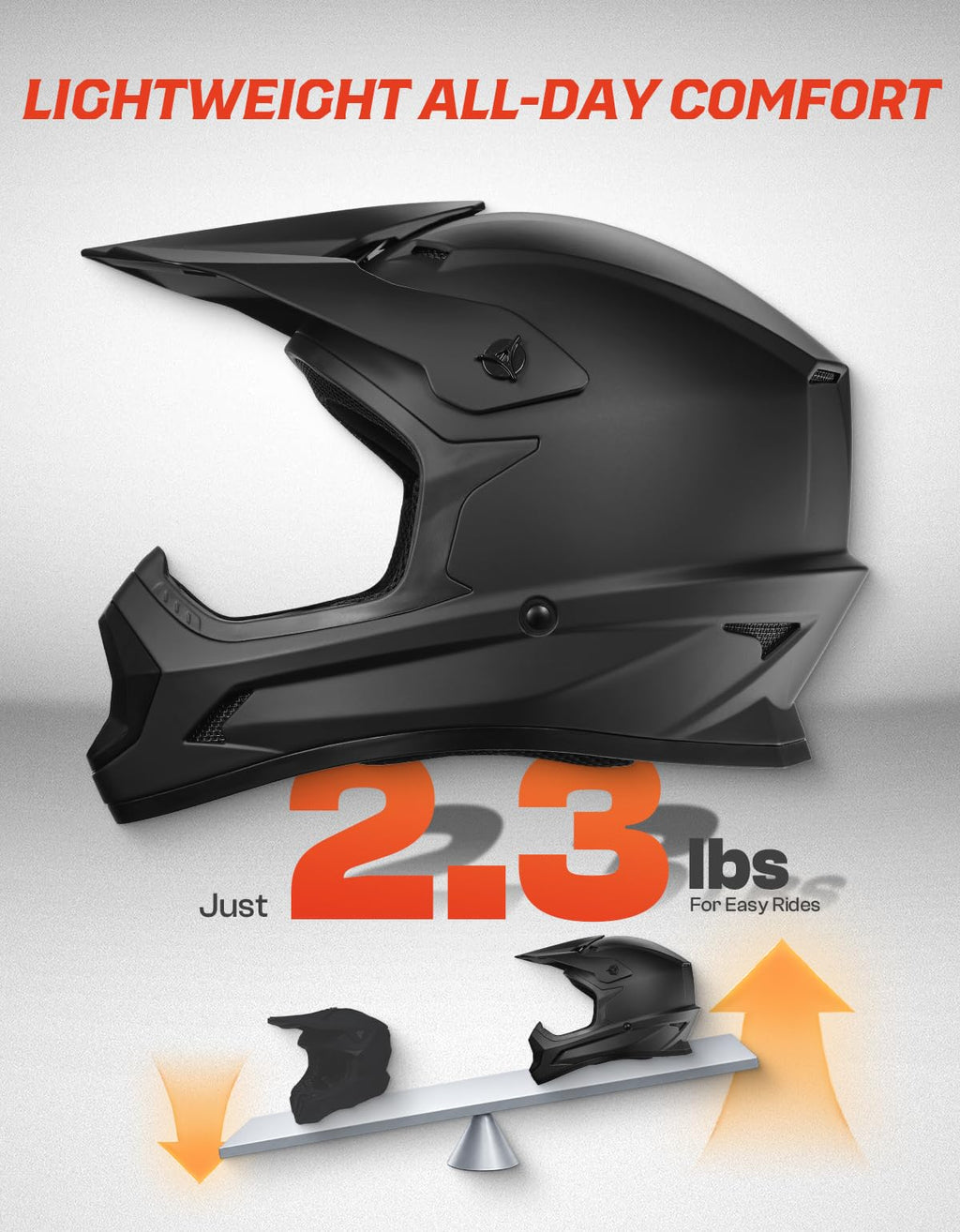 Kids DOT Approved Full Face Motocross Helmet L388