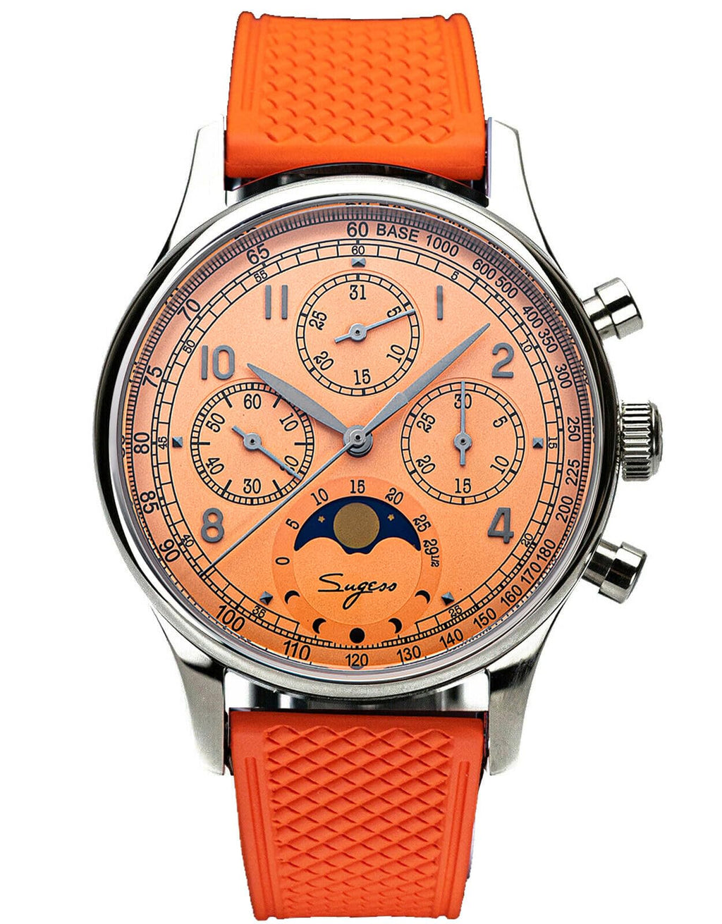 40mm Mechanical Chronograph Mens Wrist Watch M189