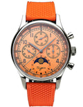 40mm Mechanical Chronograph Mens Wrist Watch M189