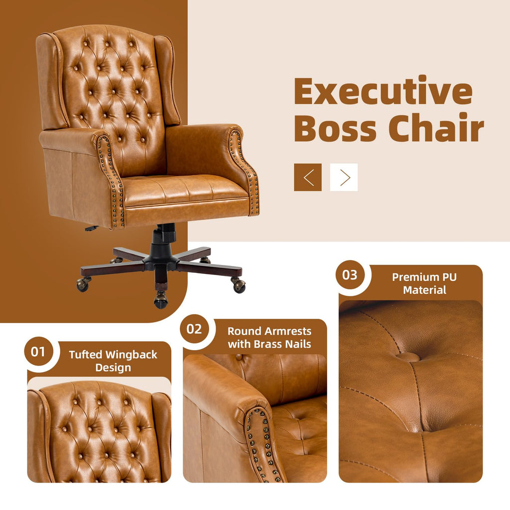 Brown Ergonomic Office Chair I67259