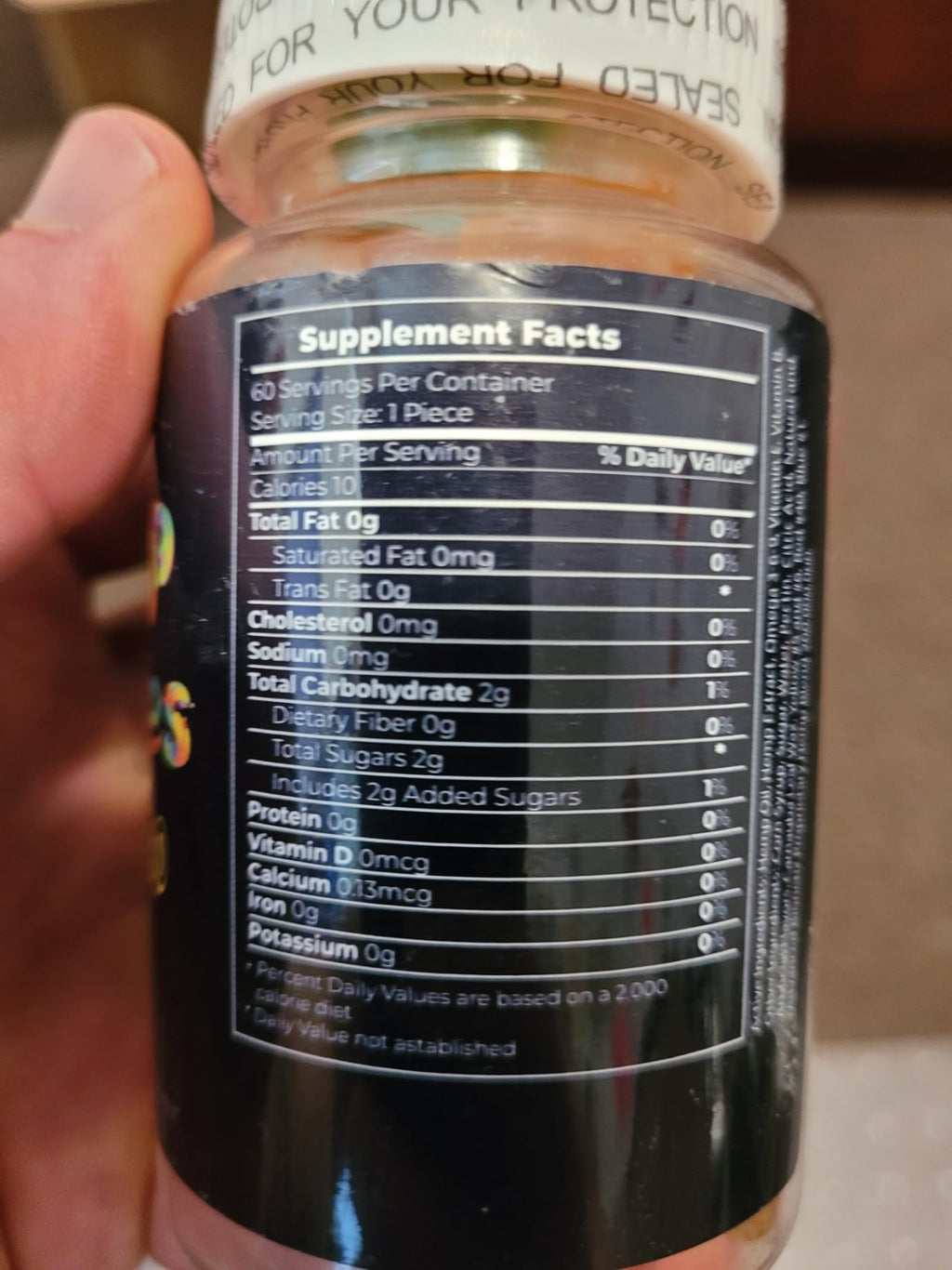 Hemp Gummies 60 Count B6720