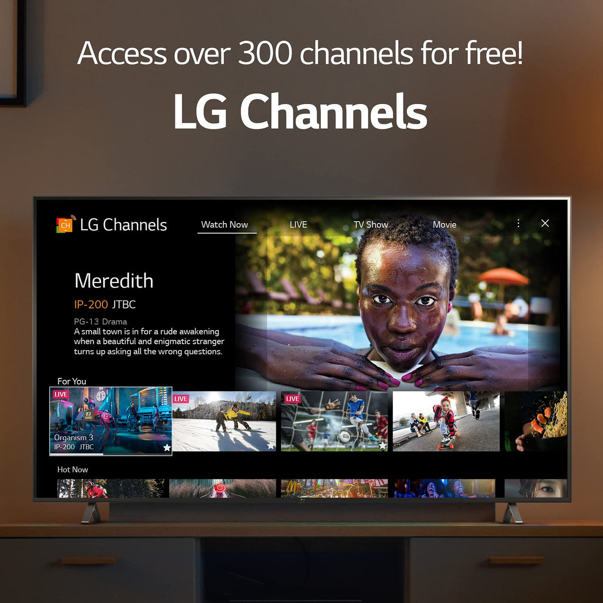 50-in 4K UHD Smart LED TV B144