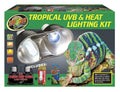 UV-B & Heat Lighting Kit with Deep Dome, 60w Basking Bulb & 13w UV-B Z13480