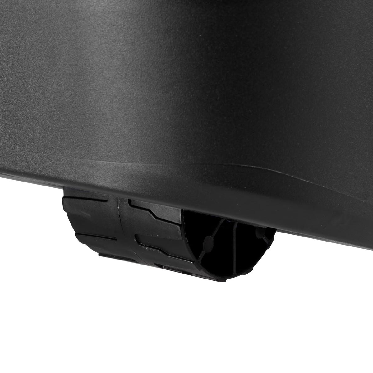 22 Gallon Black Wheeled Plastic Storage Trunk C3610