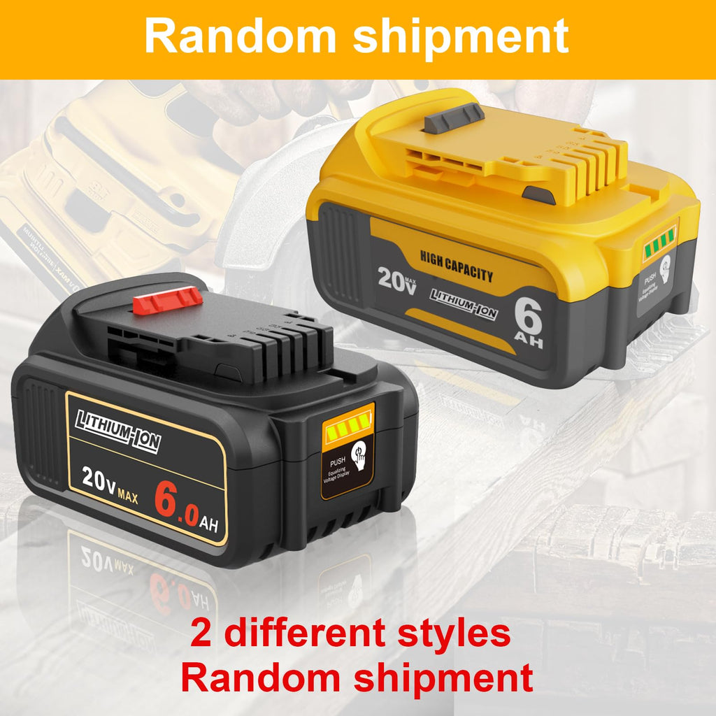 20V Max Replacement Battery 2 Packs P932155