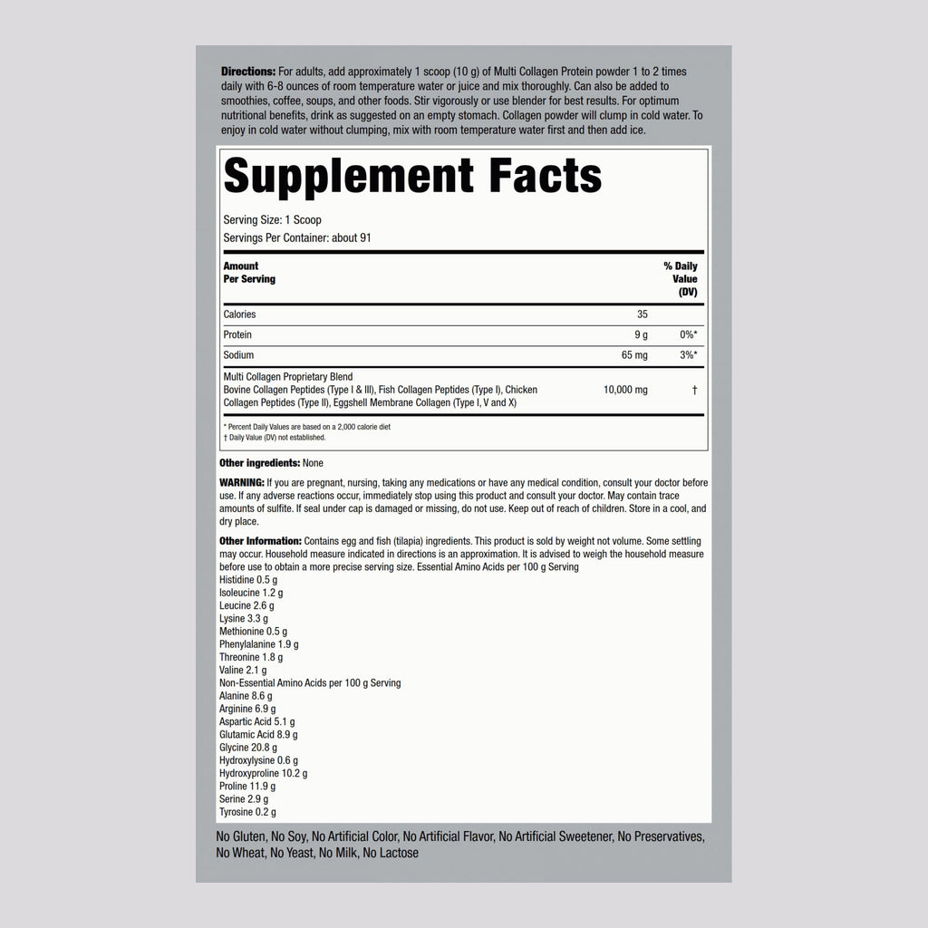 Multi Collagen Protein Powder 32oz O513291