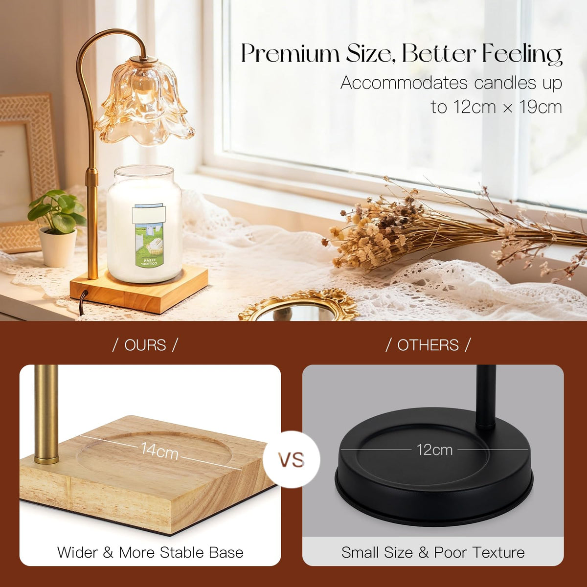 Candle Warmer Lamp with Timer B3764