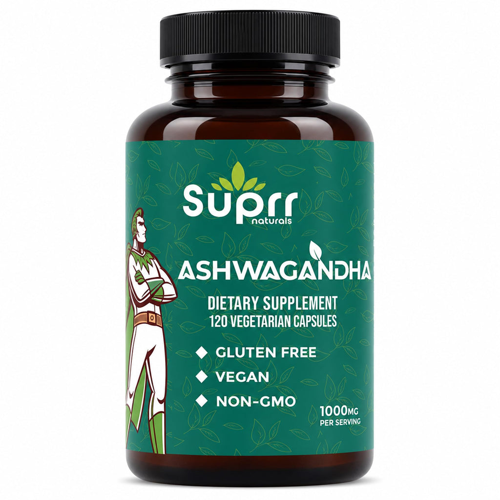 Ashwagandha 1000mg Supplement 120 Capsules T412189