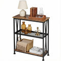 Narrow 3-Tier Side Table with Storage Shelves Z3110