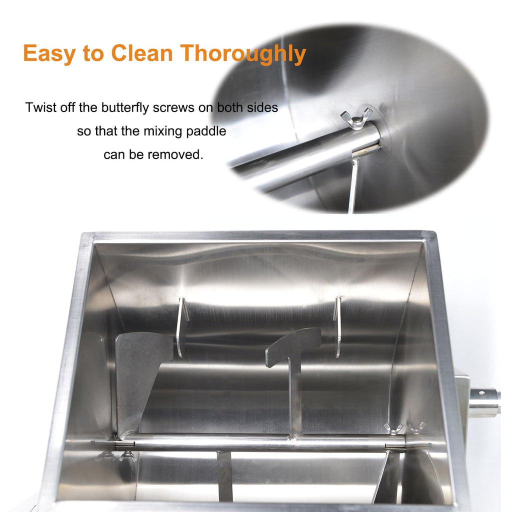Stainless Steel Sausage Stuffer and Meat Mixer X254
