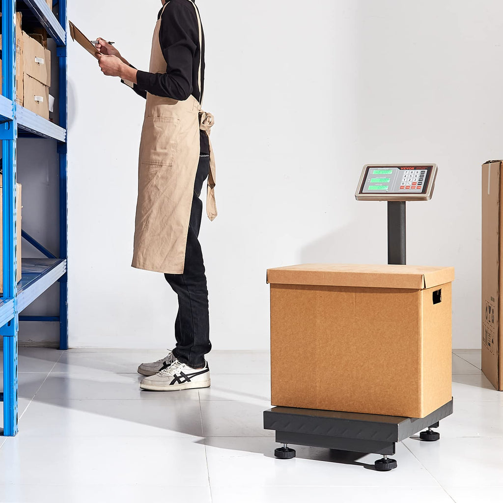 660 lbs Stainless Steel Digital Platform Scale E74434