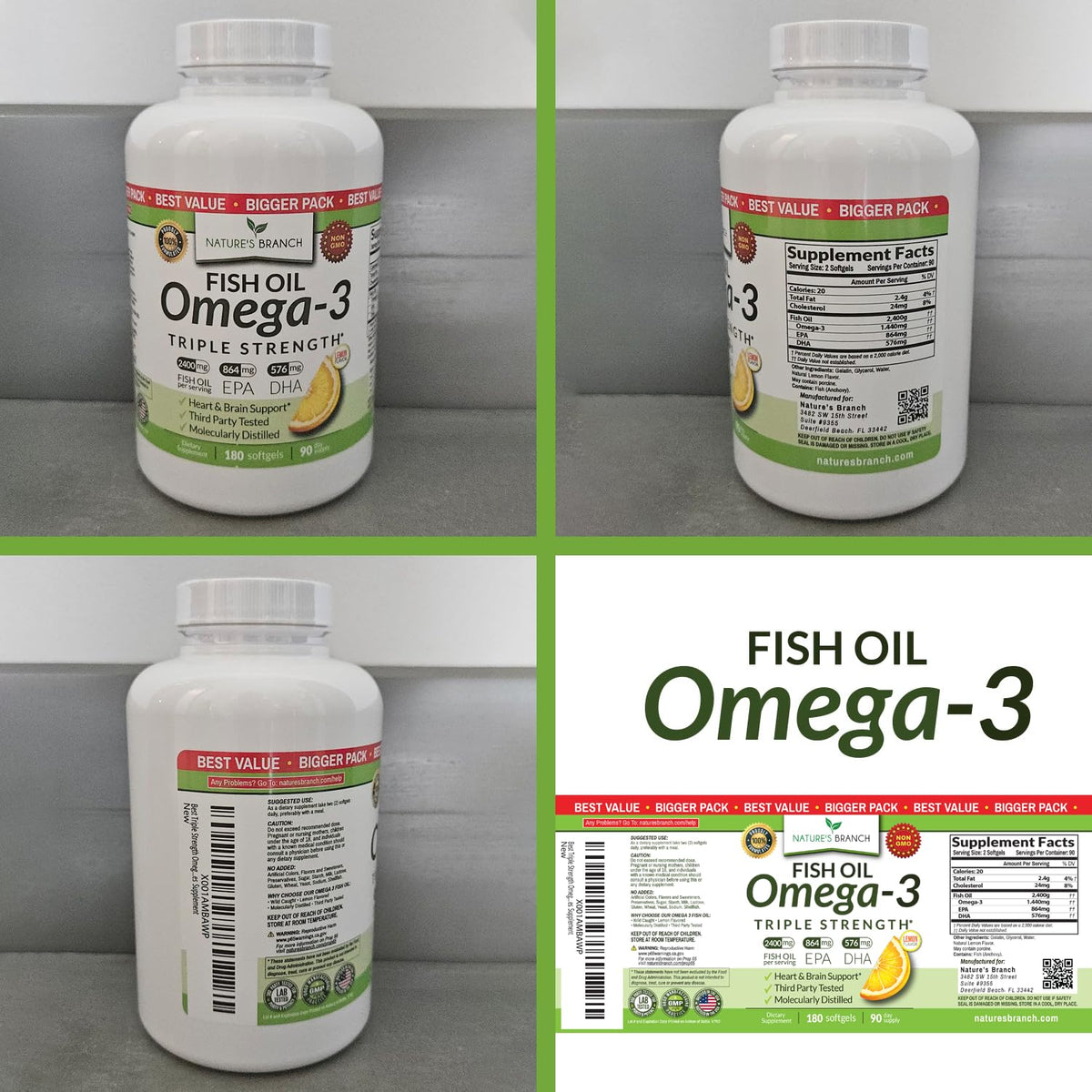 Omega 3 Fish Oil X9601