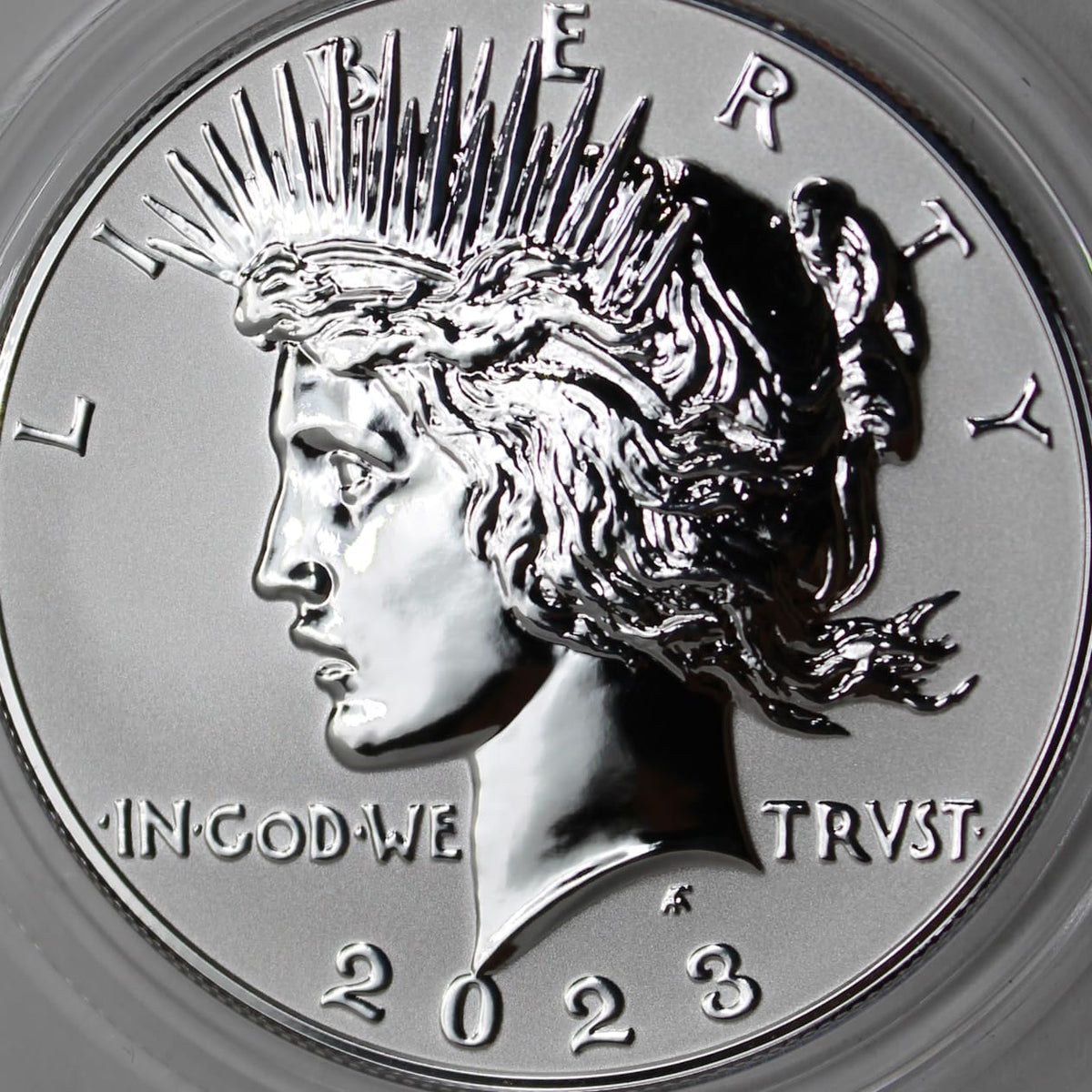 American Proof Silver Morgan and Peace $1 A18723