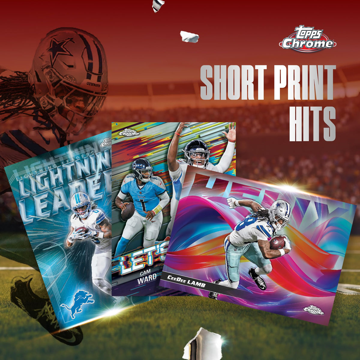 2025 Topps Chrome NFL Football Mega Box L690