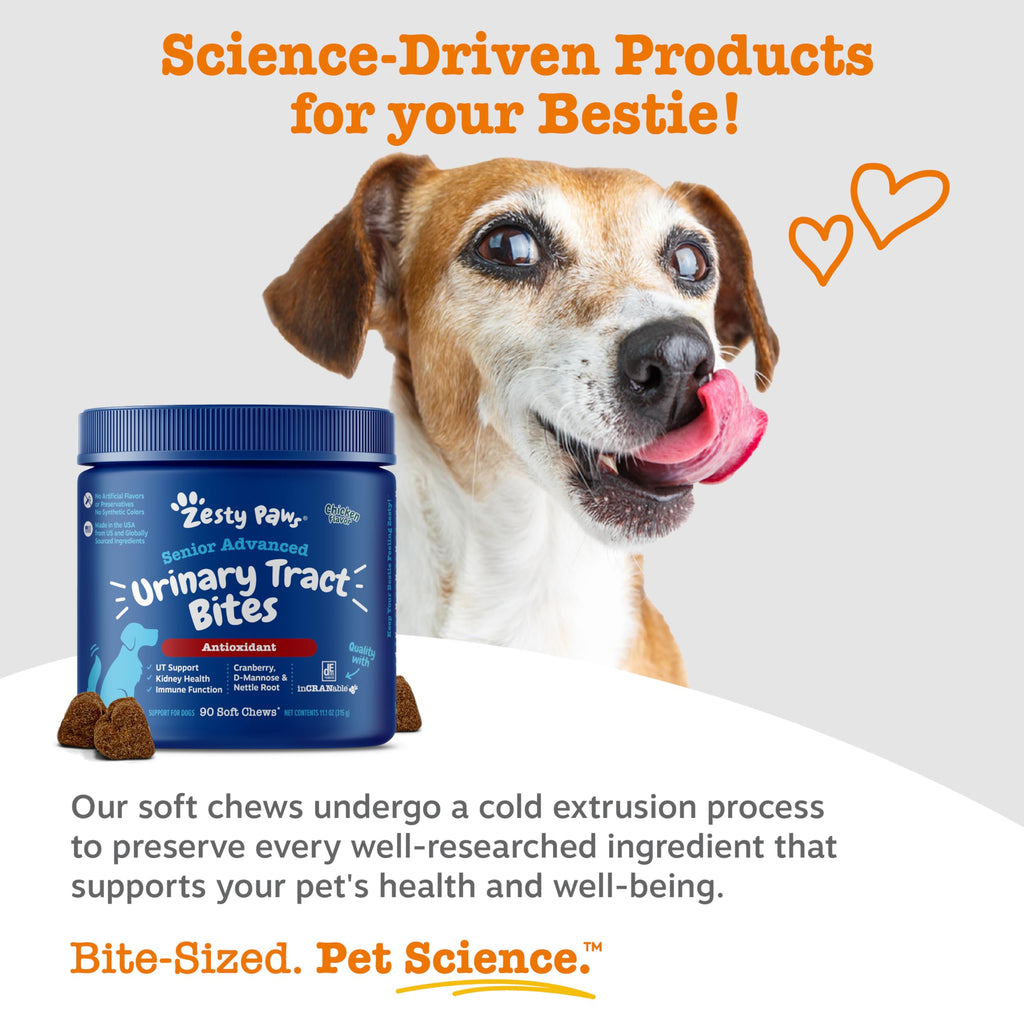 Senior Dog Bladder Control Supplement Chicken 90ct L627