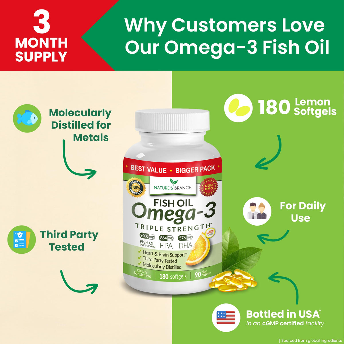 Omega 3 Fish Oil X9601