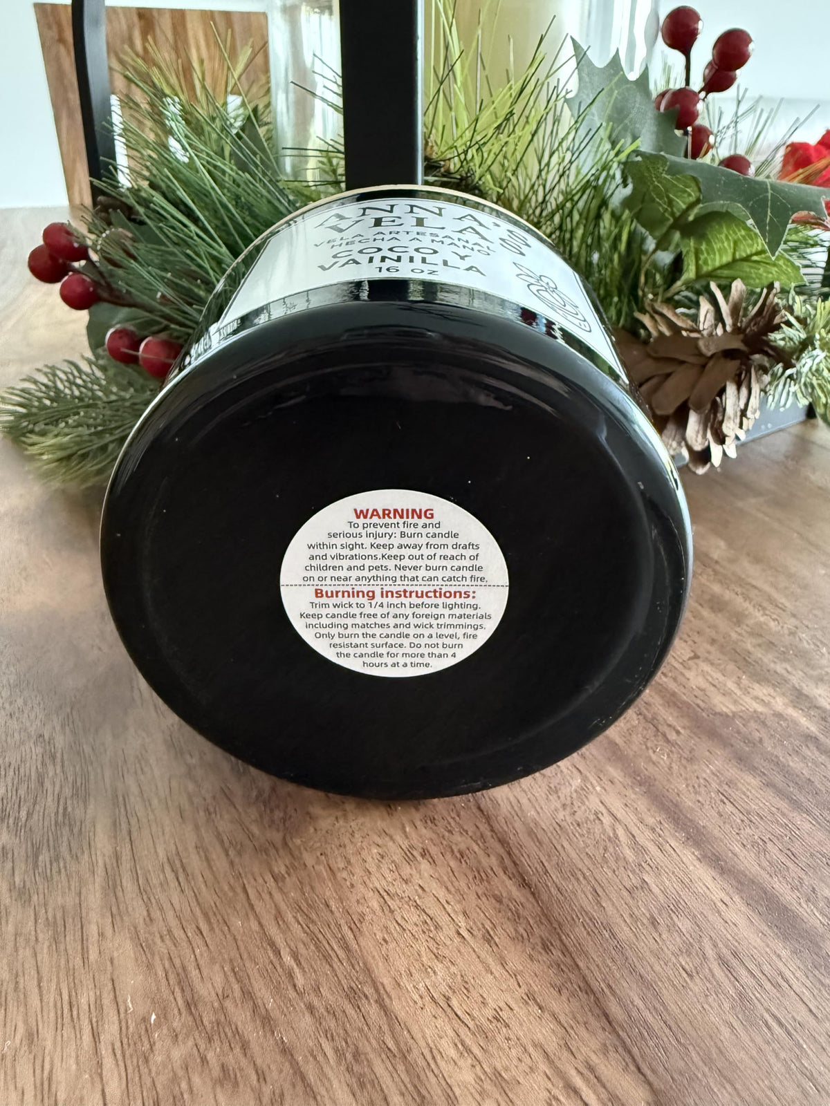 Handmade Soy Candle 16 oz Z262