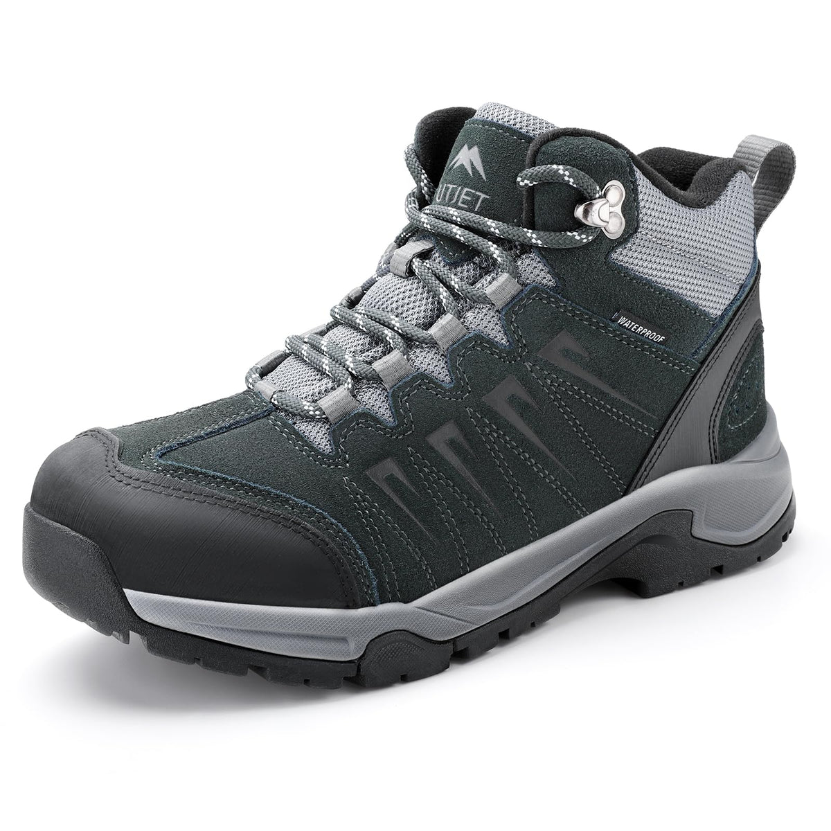 Waterproof Lightweight Leather Mid Ankle Hiking Boots L45200
