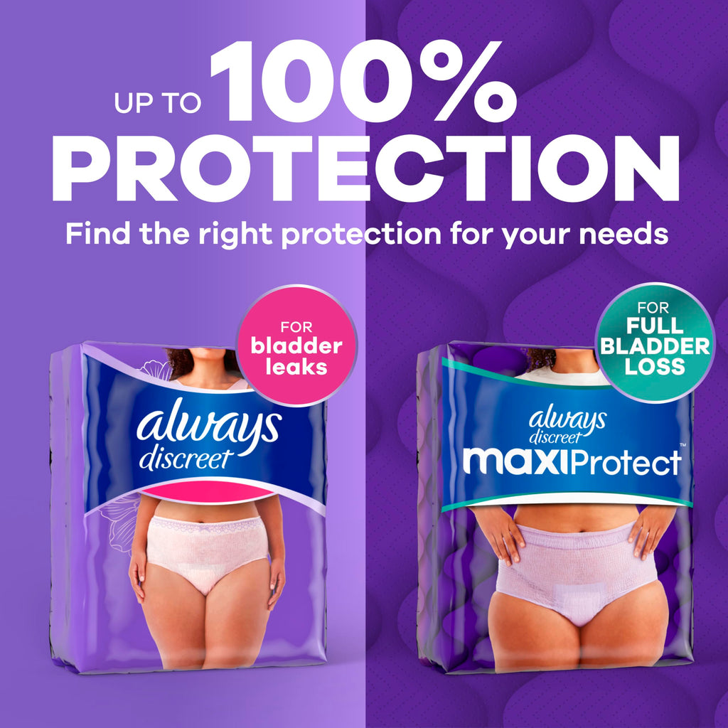 Small/Medium Incontinence Underwear, 84ct T428490