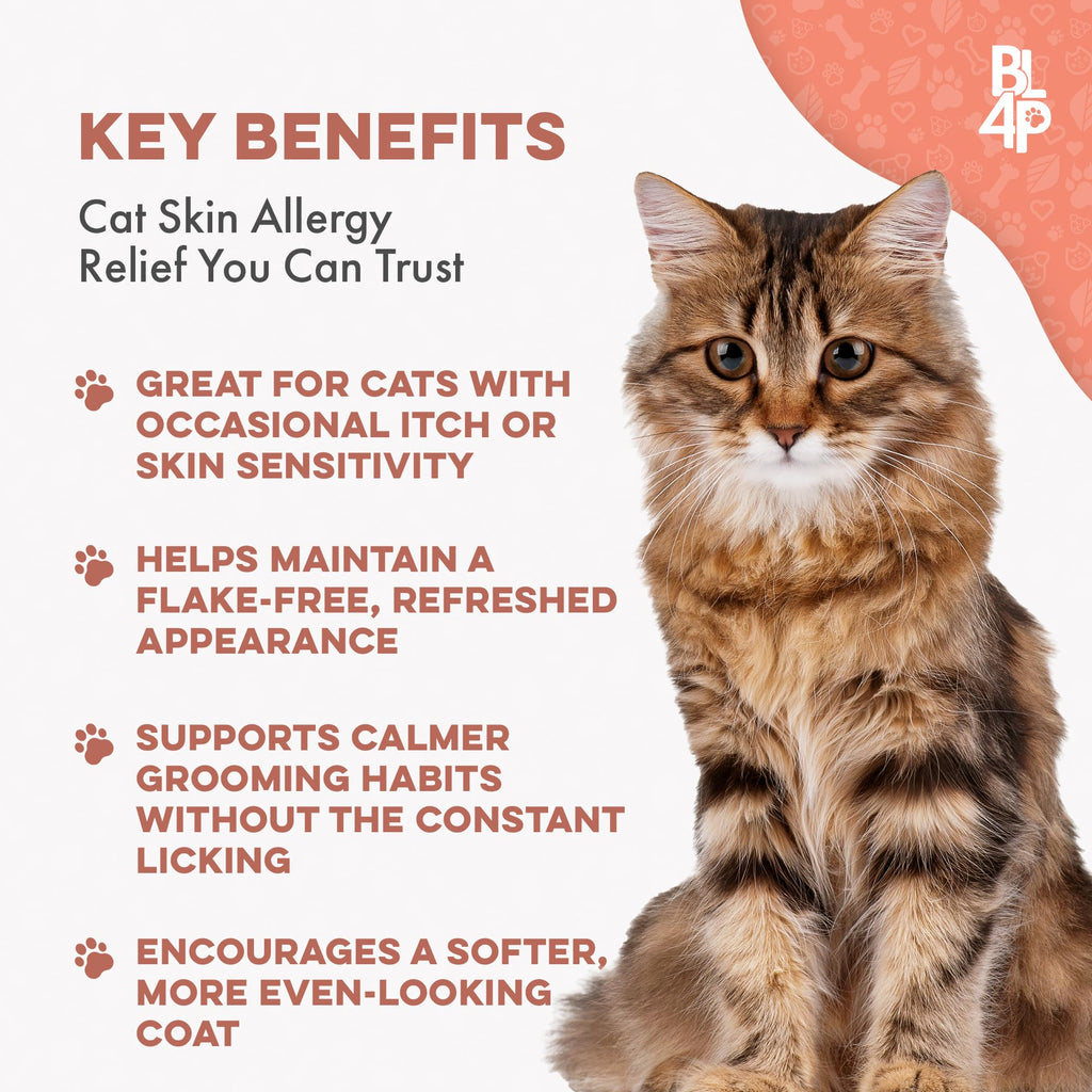 Cat Itchy Skin Relief & Hair Loss Treatment 400 Pills B23845
