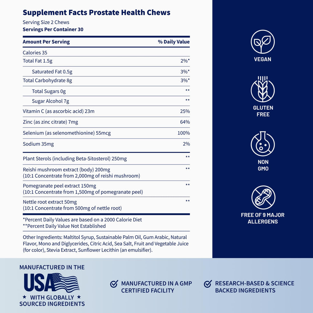 Beet Root Gummies + Prostate Health Soft Chew Q360828