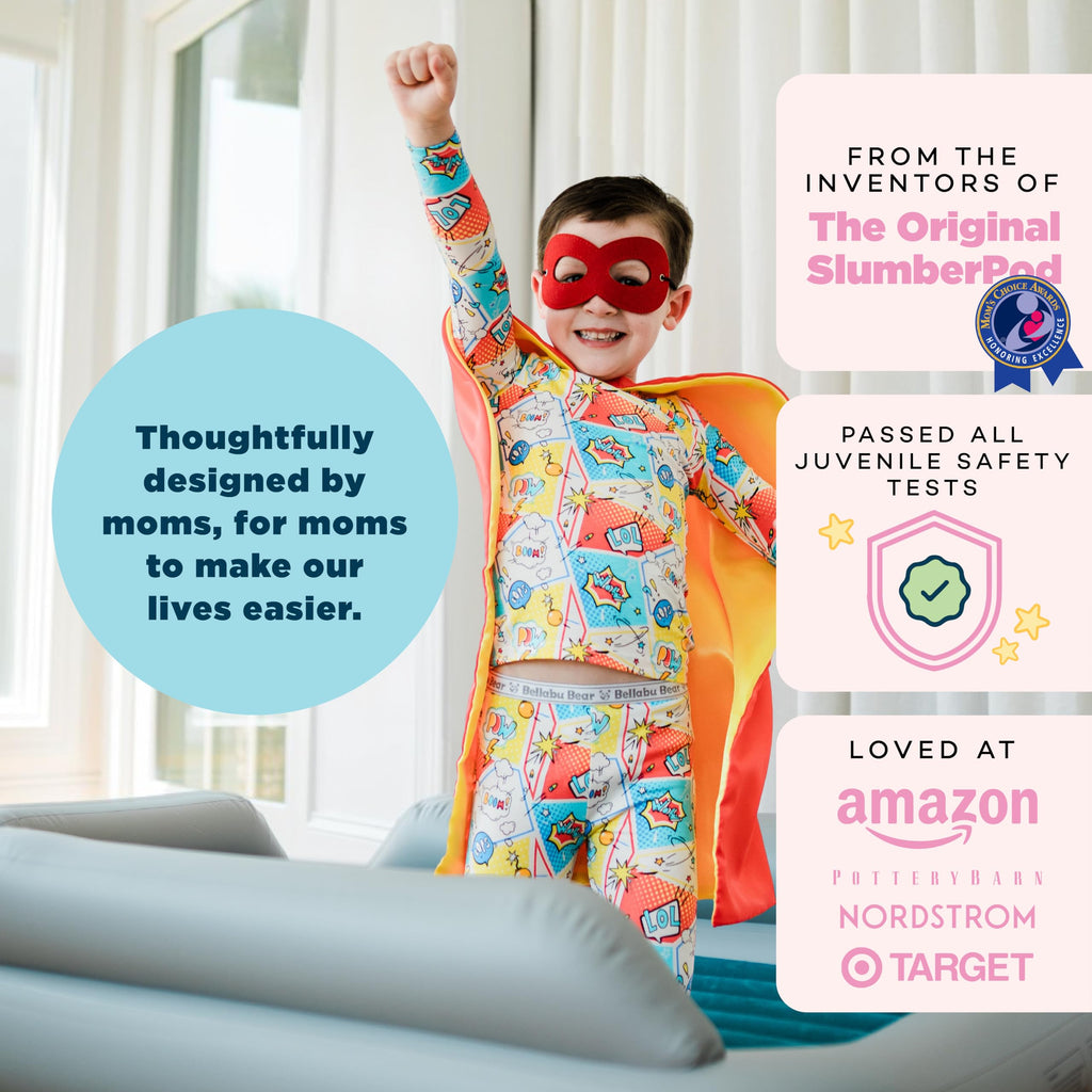 Inflatable Toddler Travel Bed with Safety Bumpers Y511