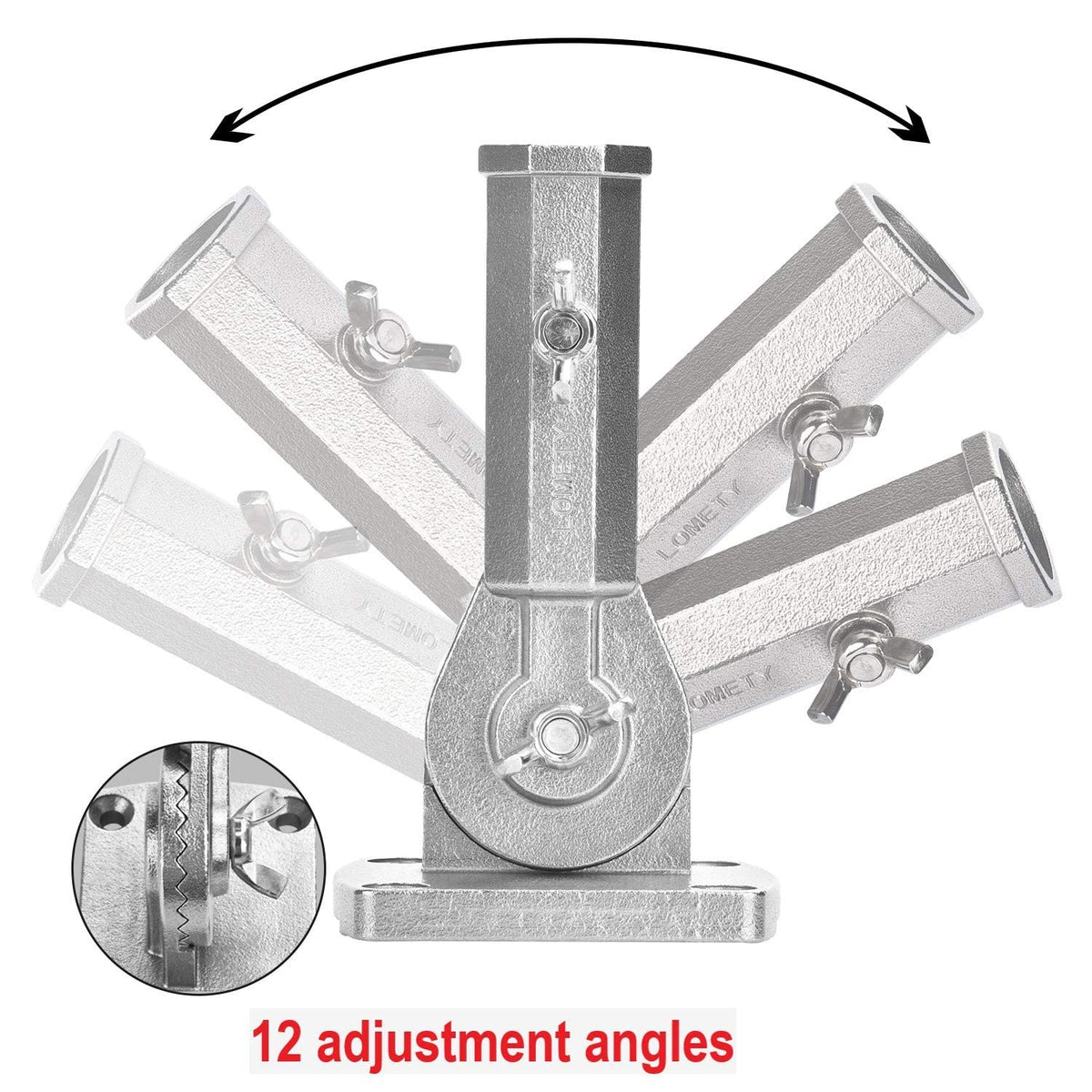 Stainless Steel Multi-Position Flag Pole Holder T9417