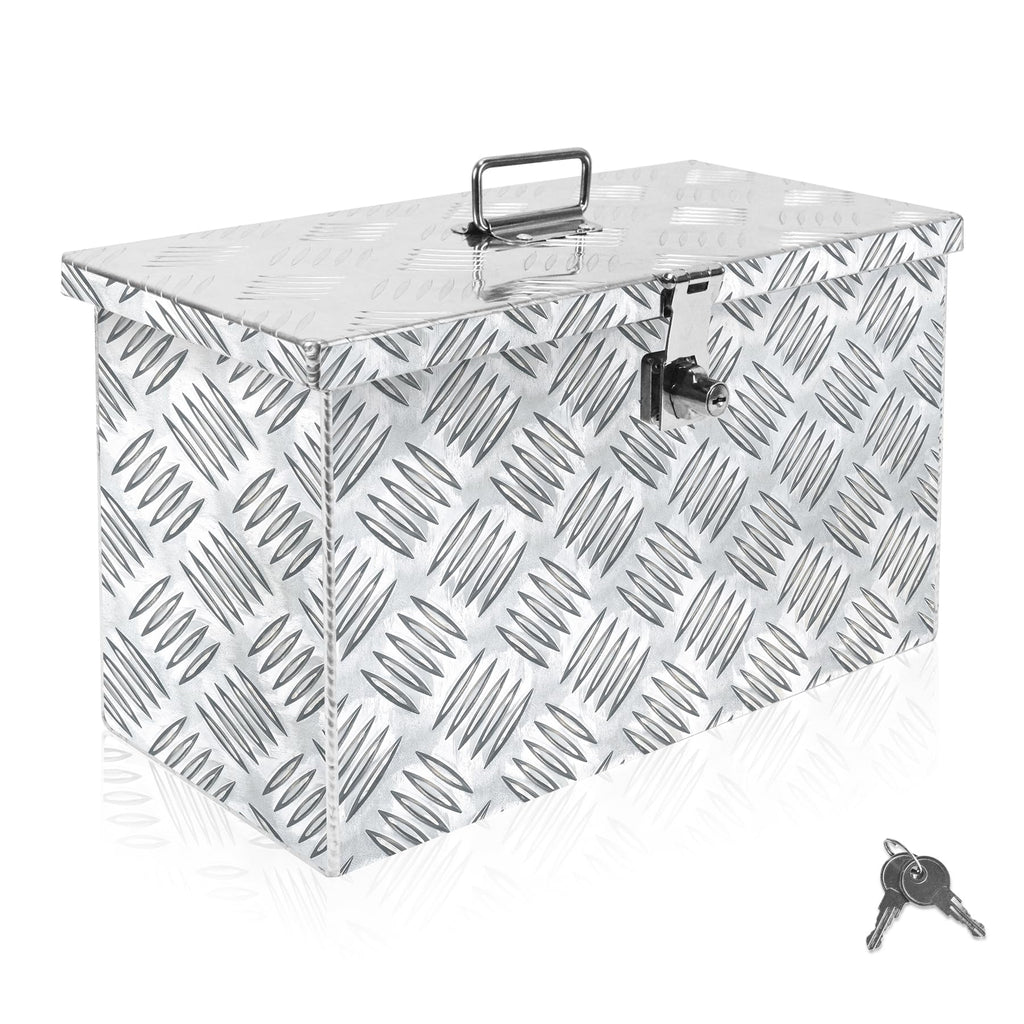 16 Inch Aluminum Waterproof Truck Tool Box with Lock and Keys S512985
