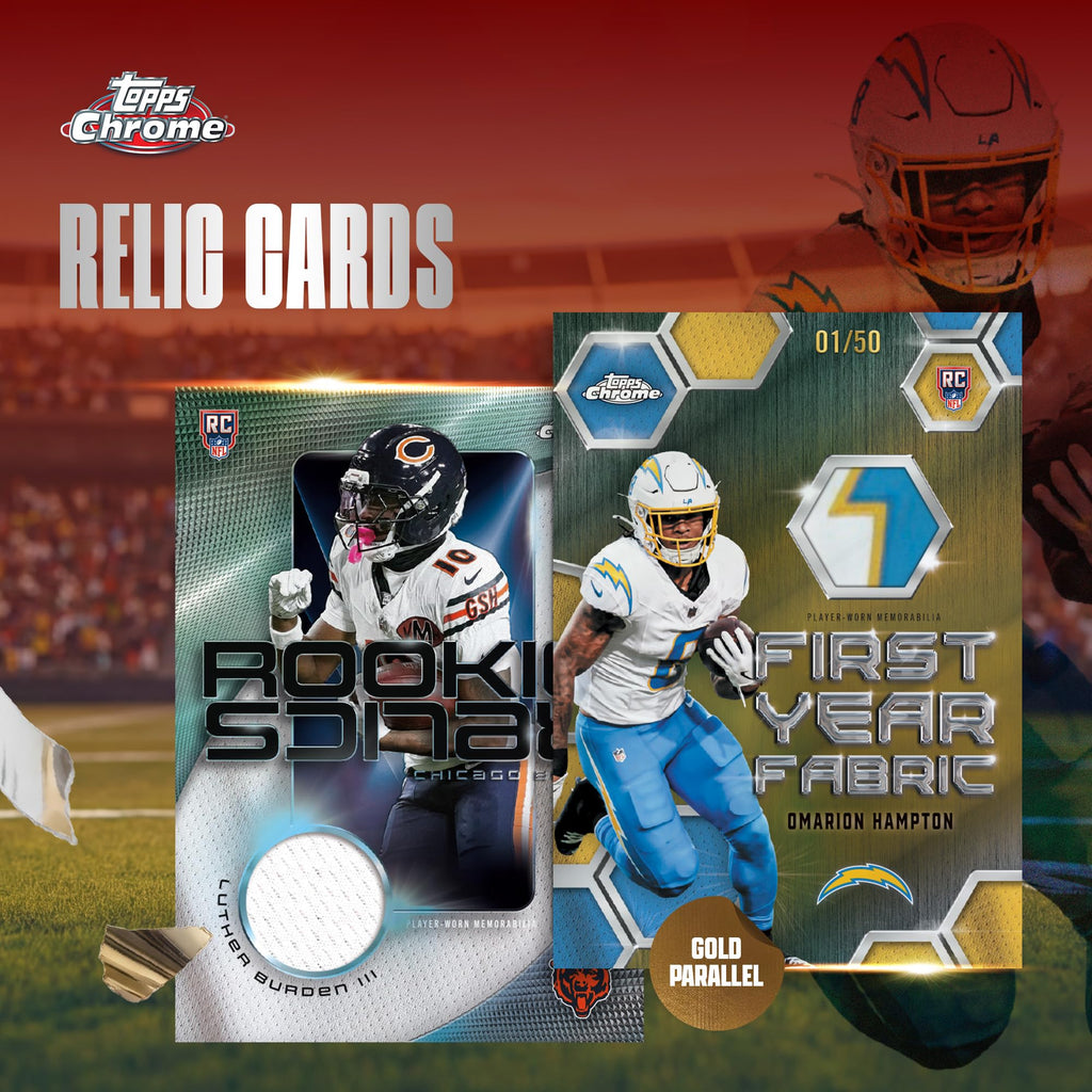 2025 Topps Chrome NFL Football Mega Box L690