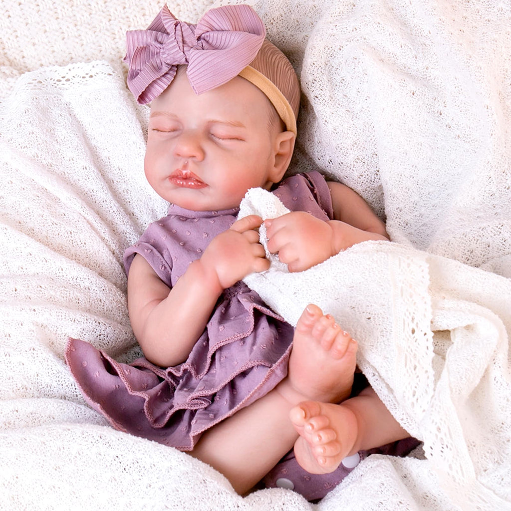 20 Inch Purple Dress Doll Clothing Set S178
