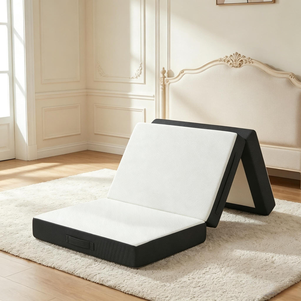 6 Inch Trifold Memory Foam Mattress, Twin E6372