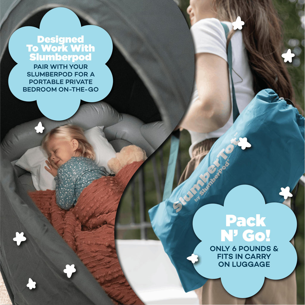 Inflatable Toddler Travel Bed with Safety Bumpers Y511