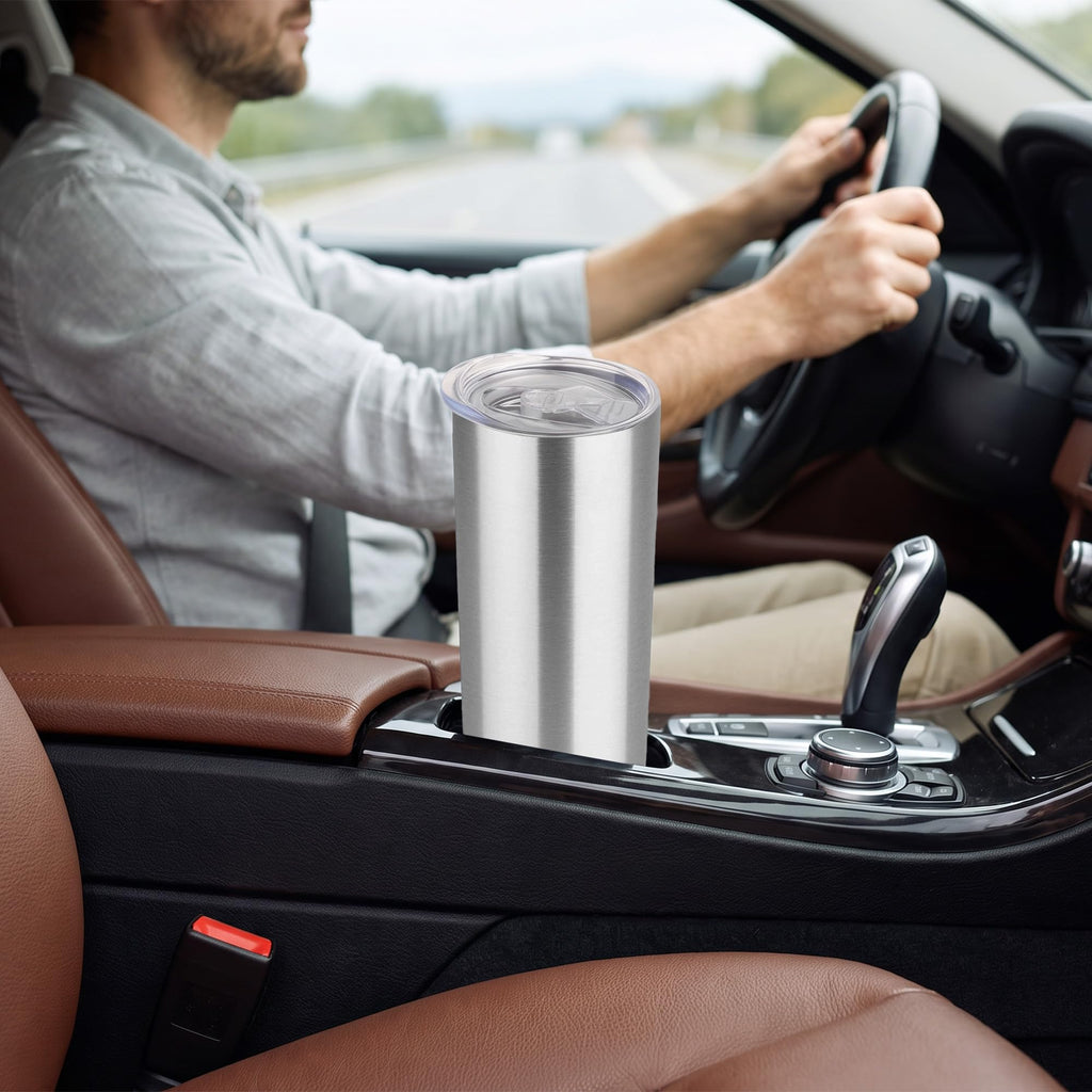 20 oz Stainless Steel Insulated Tumbler with Lid J435681