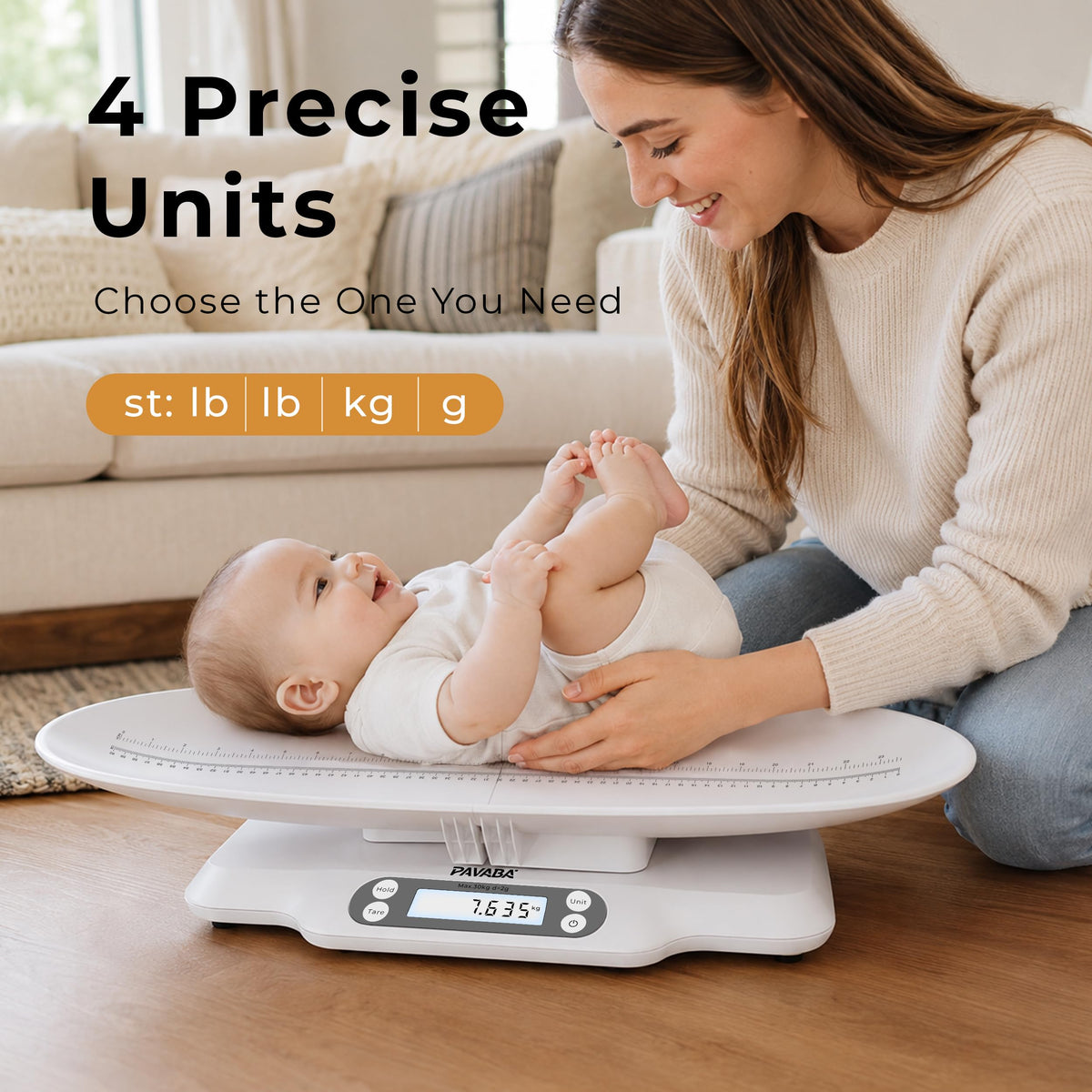 Digital Baby Scale with Removable Tray H950