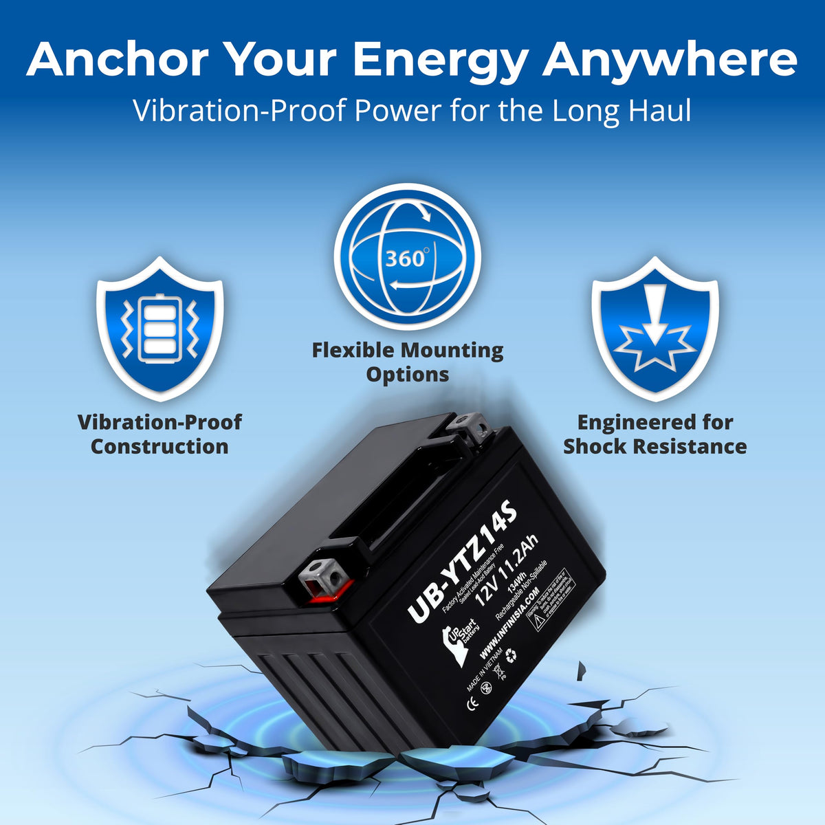 12V 11.2Ah Battery N489883