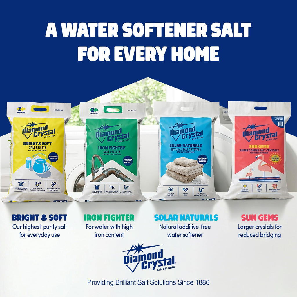 Water Softener Salt Pellets, 40 Pounds C2019