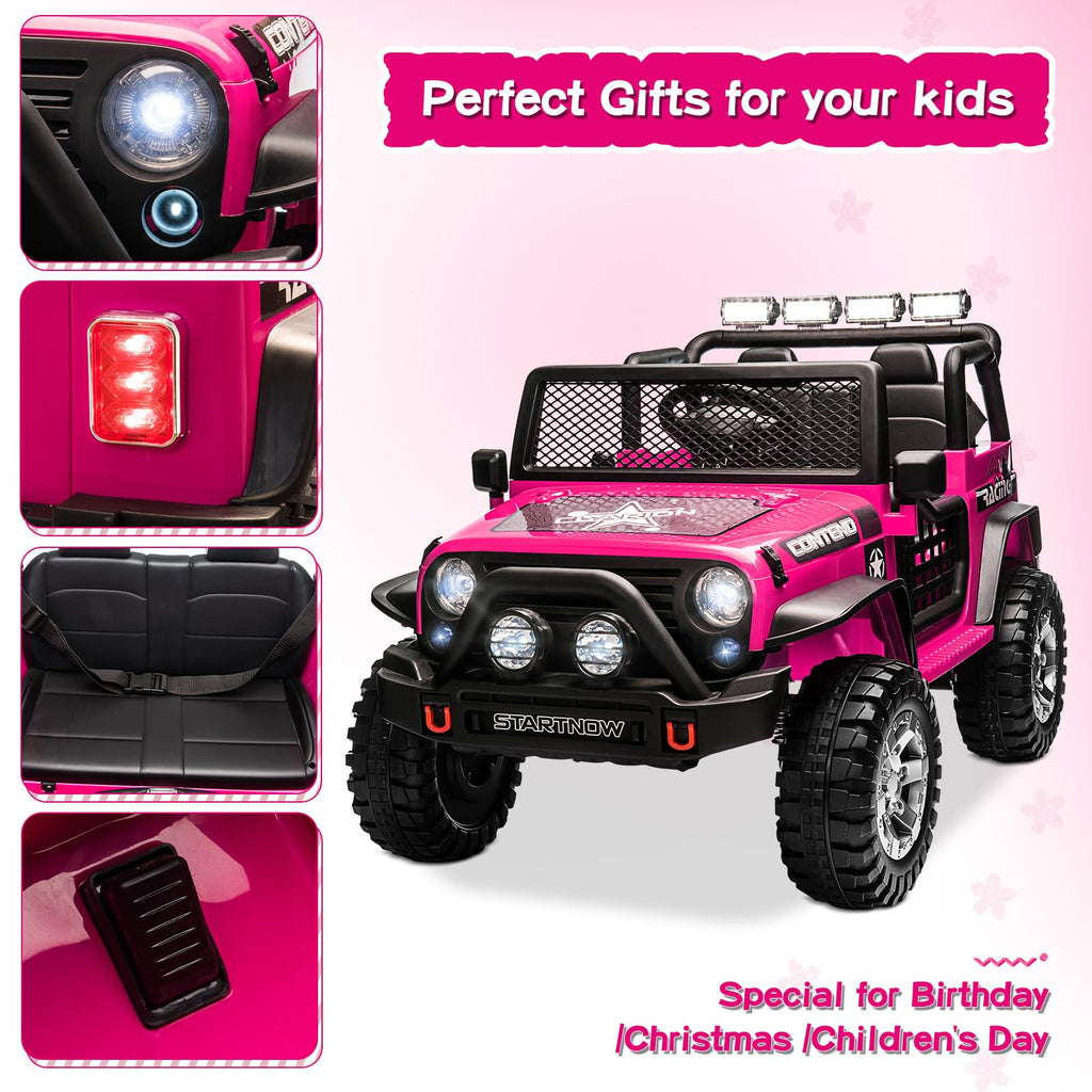 2 Seater Electric Car for Kids with Parent Remote F64459